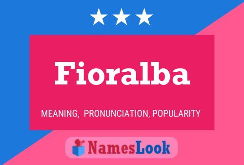 Fioralba Naam Poster