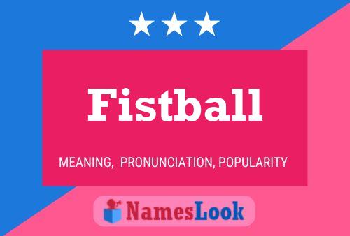 Fistball Naam Poster