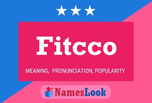 Fitcco Naam Poster