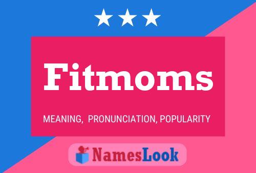 Fitmoms Naam Poster