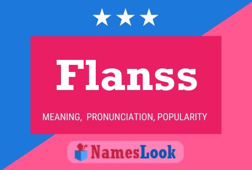 Flanss Naam Poster