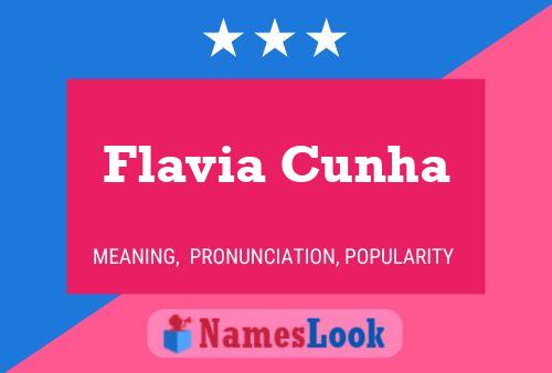 Flavia Cunha Naam Poster