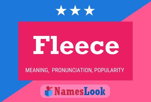 Fleece Naam Poster