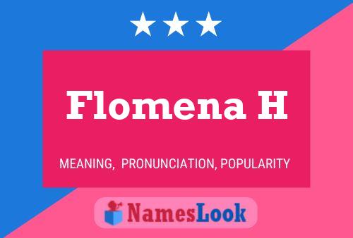 Flomena H Naam Poster