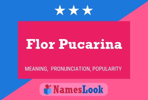 Flor Pucarina Naam Poster