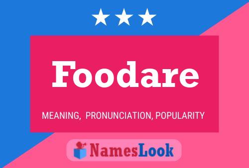 Foodare Naam Poster