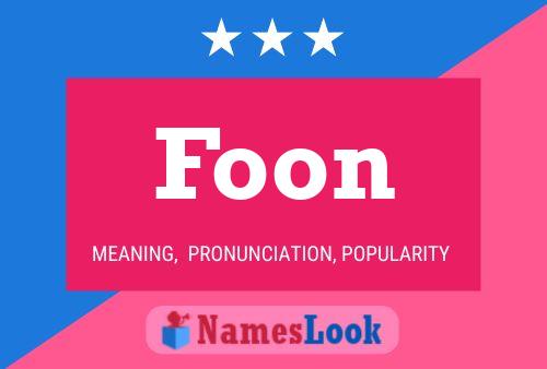 Foon Naam Poster