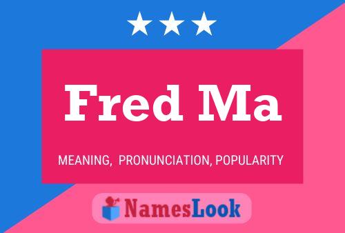 Fred Ma Naam Poster