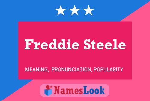 Freddie Steele Naam Poster