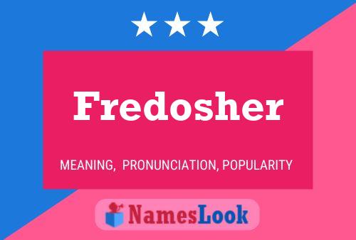 Fredosher Naam Poster