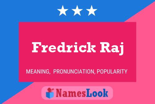 Fredrick Raj Naam Poster