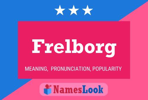 Frelborg Naam Poster