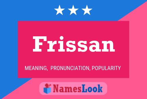 Frissan Naam Poster