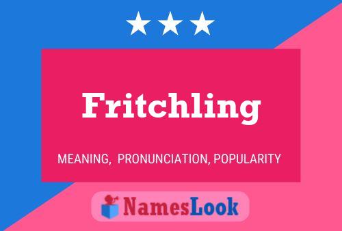 Fritchling Naam Poster