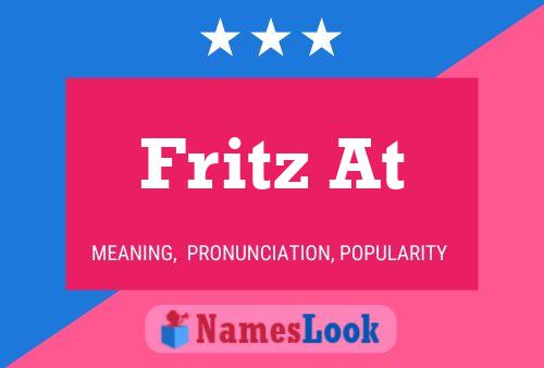 Fritz At Naam Poster