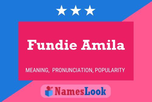 Fundie Amila Naam Poster