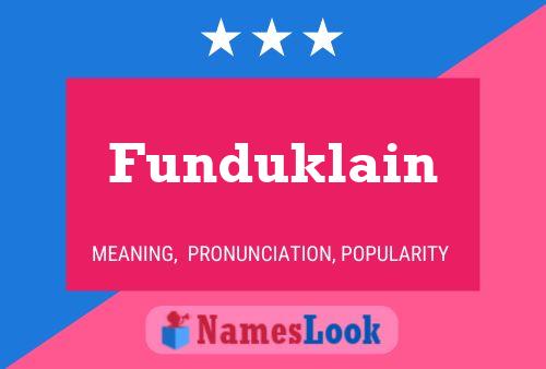 Funduklain Naam Poster