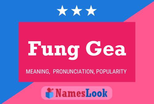 Fung Gea Naam Poster