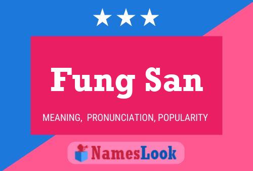 Fung San Naam Poster