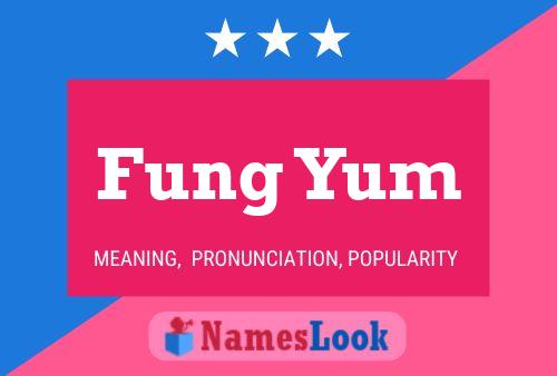 Fung Yum Naam Poster