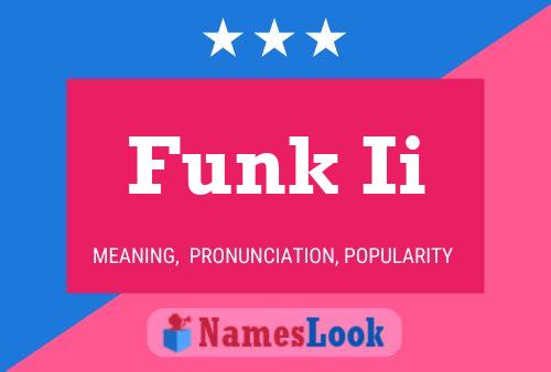 Funk Ii Naam Poster