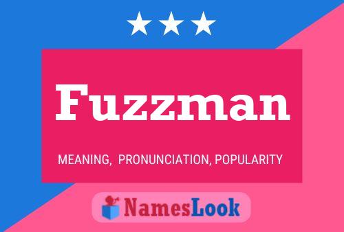 Fuzzman Naam Poster