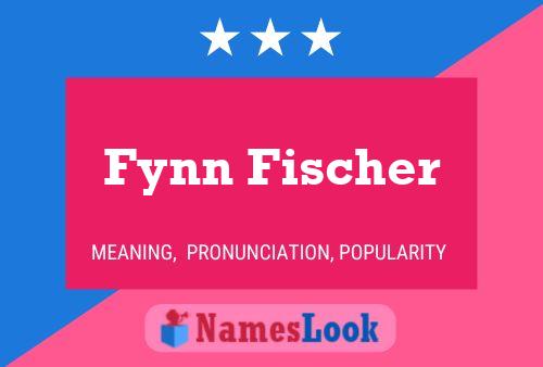 Fynn Fischer Naam Poster