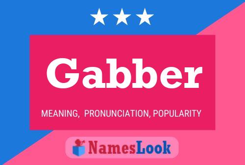 Gabber Naam Poster