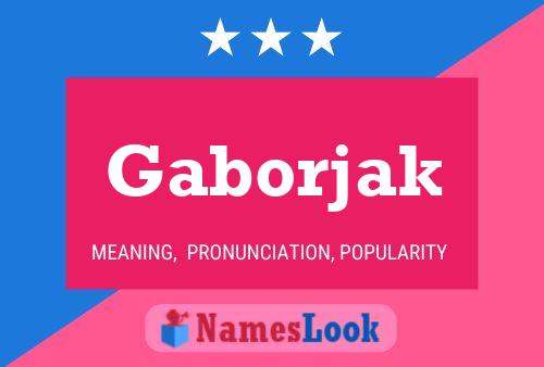 Gaborjak Naam Poster