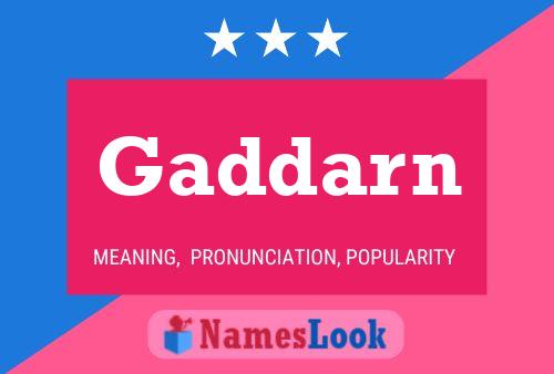 Gaddarn Naam Poster