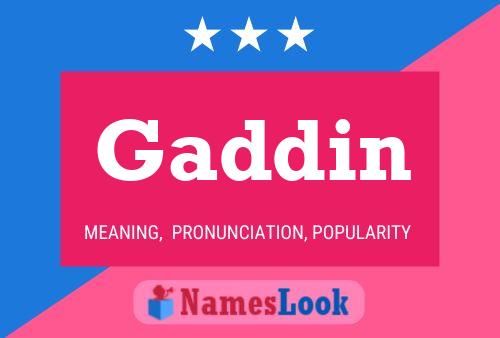 Gaddin Naam Poster