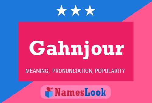 Gahnjour Naam Poster