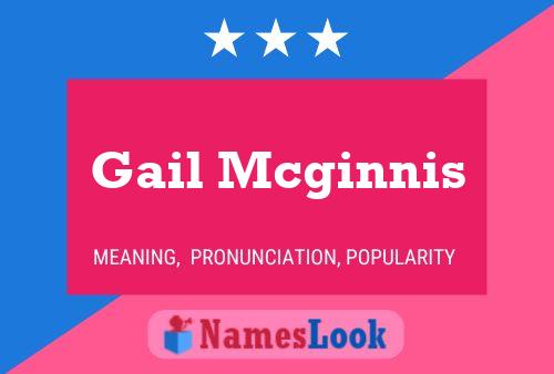 Gail Mcginnis Naam Poster