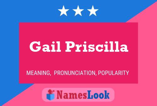 Gail Priscilla Naam Poster