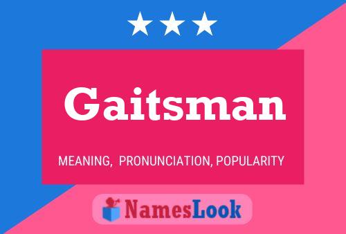 Gaitsman Naam Poster