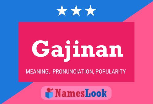 Gajinan Naam Poster