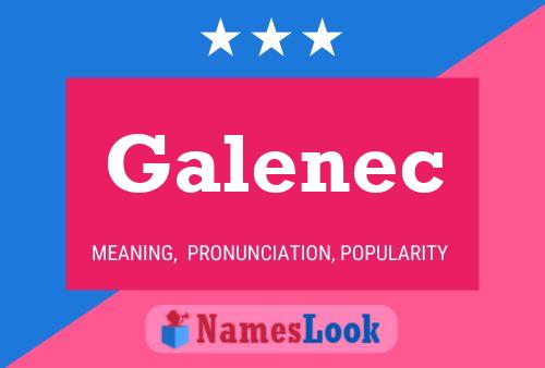 Galenec Naam Poster