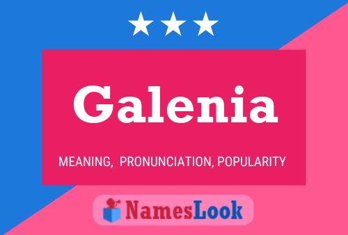 Galenia Naam Poster