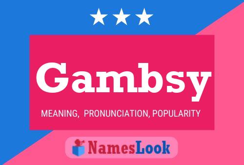 Gambsy Naam Poster