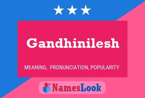 Gandhinilesh Naam Poster