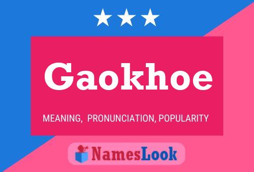 Gaokhoe Naam Poster