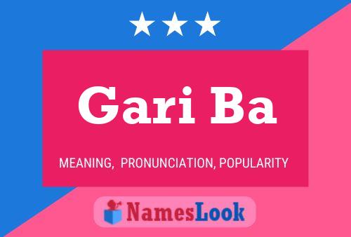 Gari Ba Naam Poster