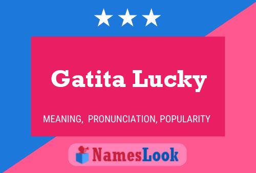 Gatita Lucky Naam Poster