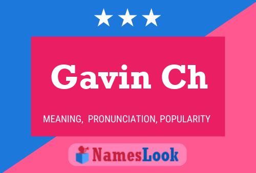 Gavin Ch Naam Poster