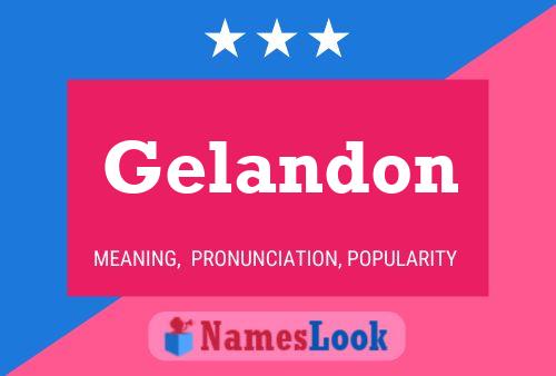 Gelandon Naam Poster