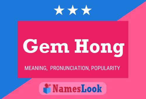 Gem Hong Naam Poster