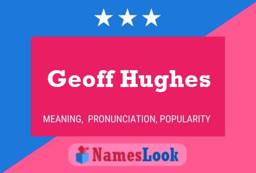 Geoff Hughes Naam Poster