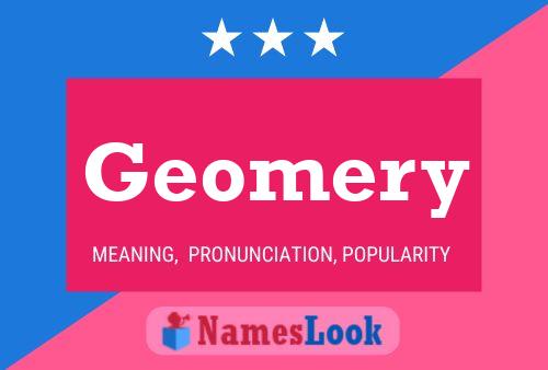 Geomery Naam Poster