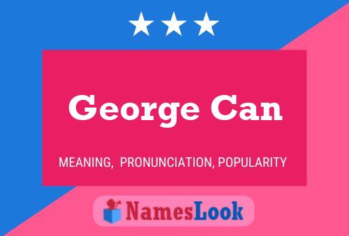 George Can Naam Poster