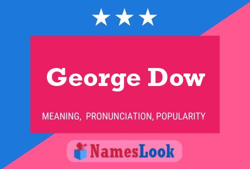 George Dow Naam Poster